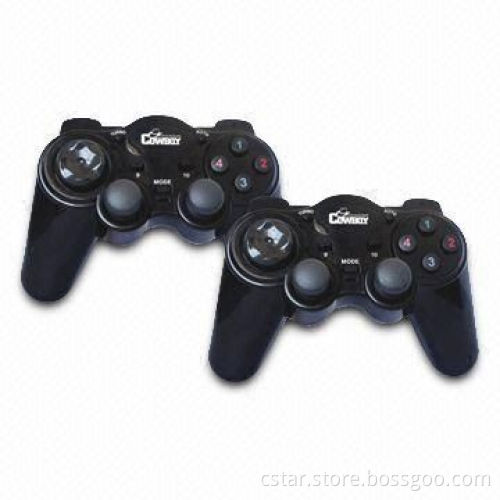 Joypad with Dual Vibration Function, Supports Plug-and-play Function